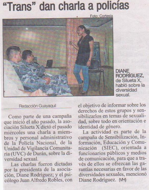 Charla Policia Nacional Extra