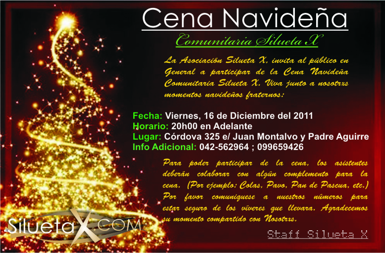 CenaNavideña2011