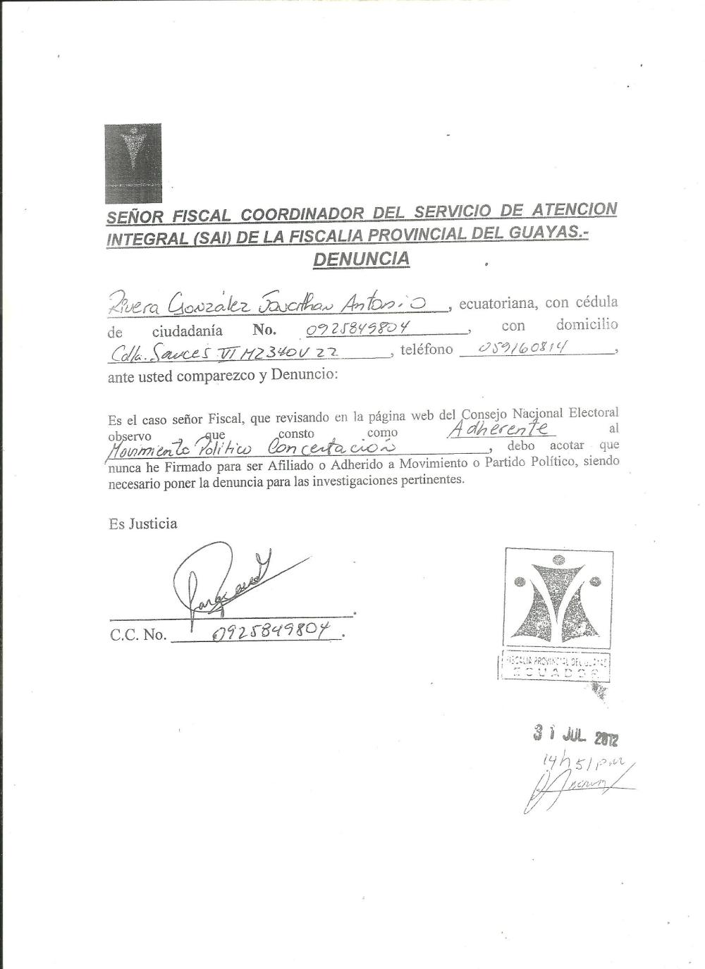 integrantes de silueta X en Falsos Adherentes