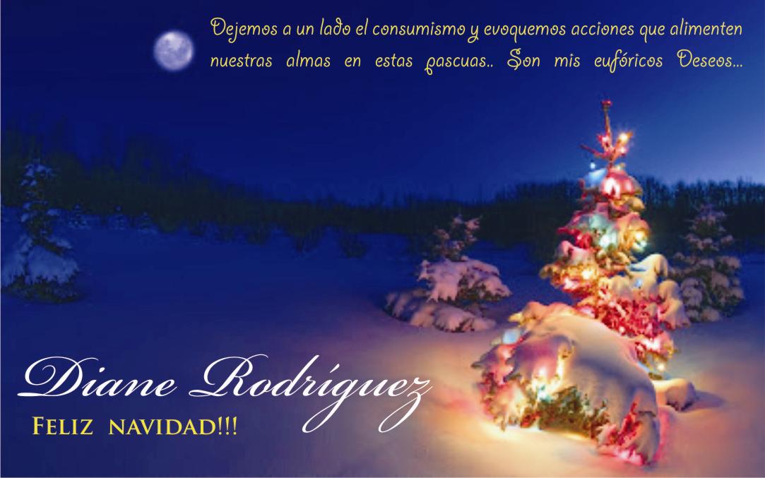 FELIZ NAVIDAD DIANE RODRIGUEZ