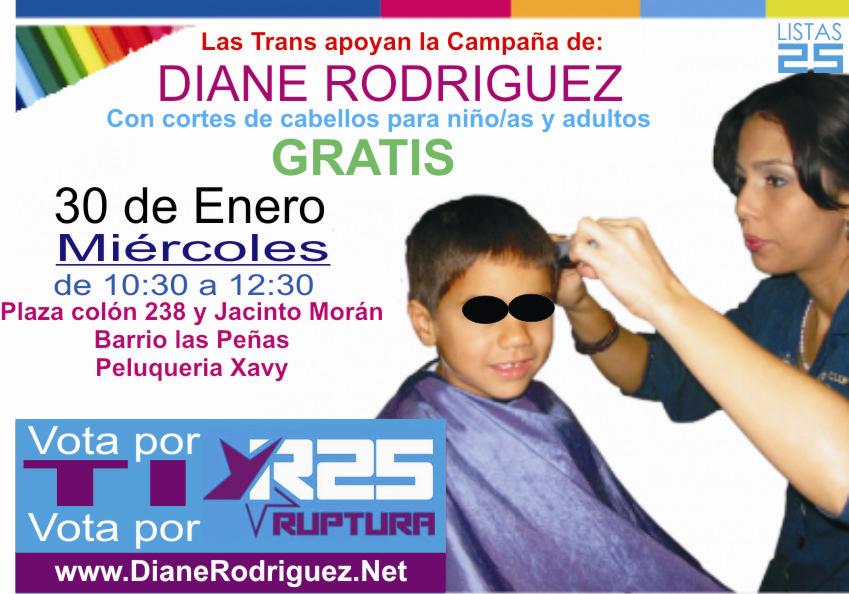 Trans apoyan campaña Diane Rodriguez