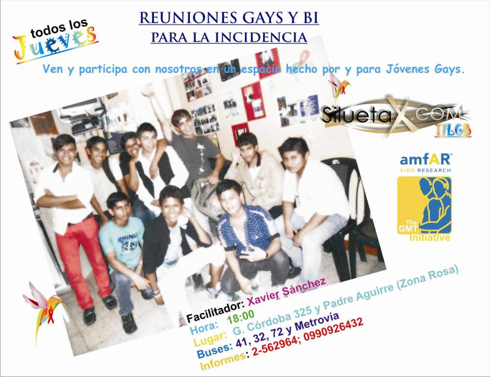 Reuniones Gays y Bi todos los Jueves en SX