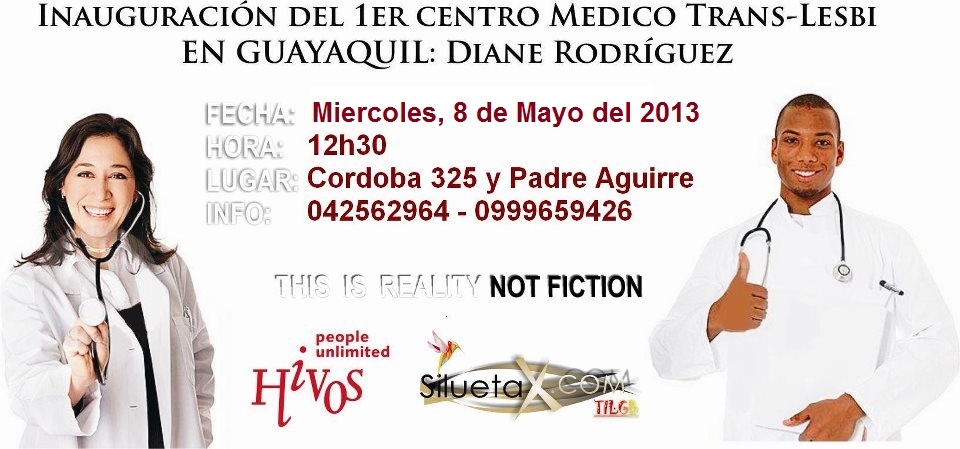inauguración 1er centro de salud para lesbianas y trans lesbitrans lgbt siluetax diane rodriguez