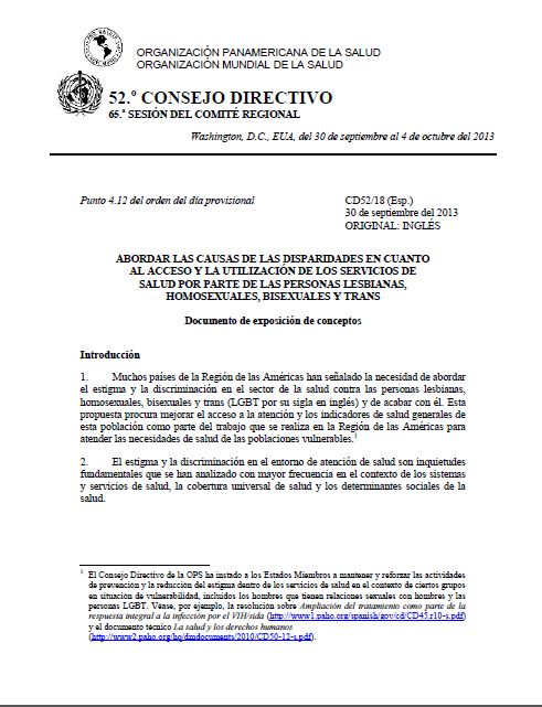 utilizacion de los servicios de salud por parte de las personas LGBTI - SiluetaX-diane Rodriguez