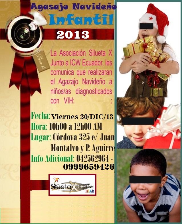 Agasajo niños VIH 2013 Silueta X