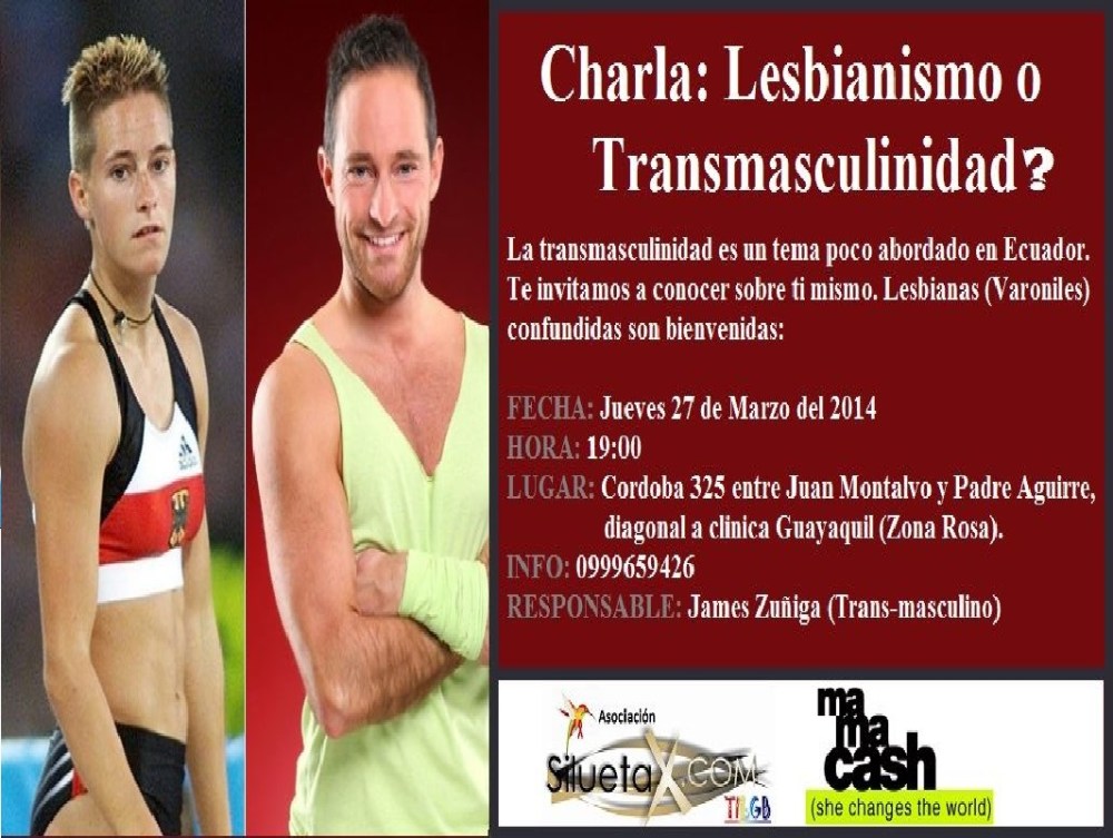Charla Lesbianismo o Transmasculinidad-Siluetax-DianeRodriguez
