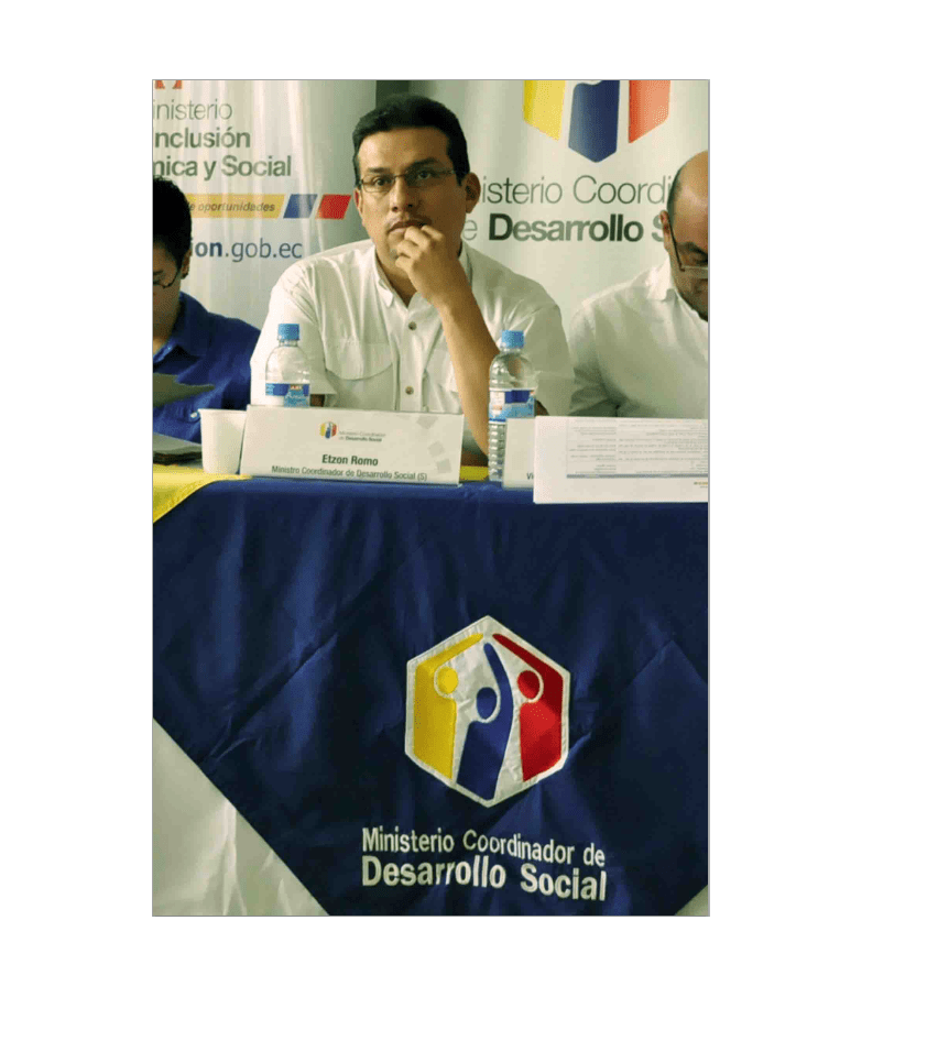 viceministro coordinador de lo social