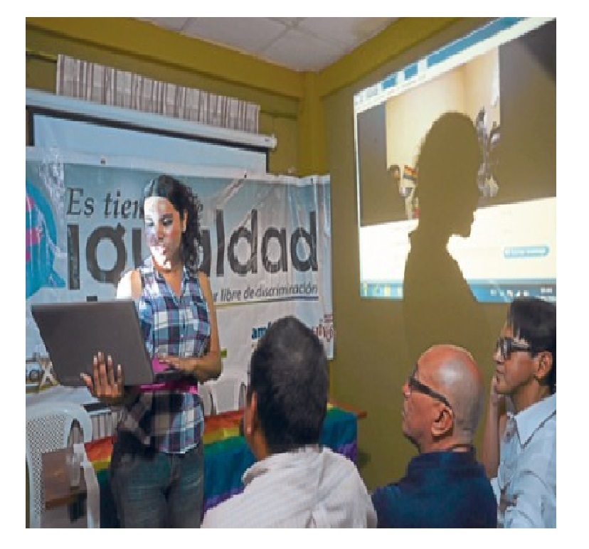 Los grupos GLBTI lanzan debate sobre discriminación en la TV-SiluetaX-DianeRodriguez