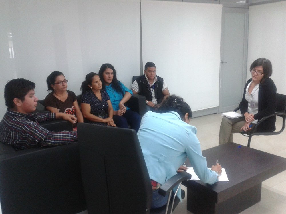 Reunión con la Coordinación Zonal 8 sobre casos de Intersexualidad presentados por la Asociación Silueta X (1)