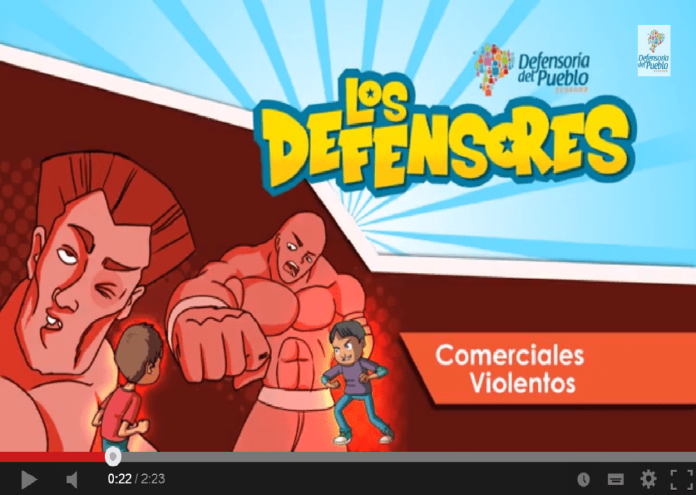LOS DEFENSORES EPISODIO 4 COMERCIALES VIOLENTOS-Siluetax-DianeRodriguez