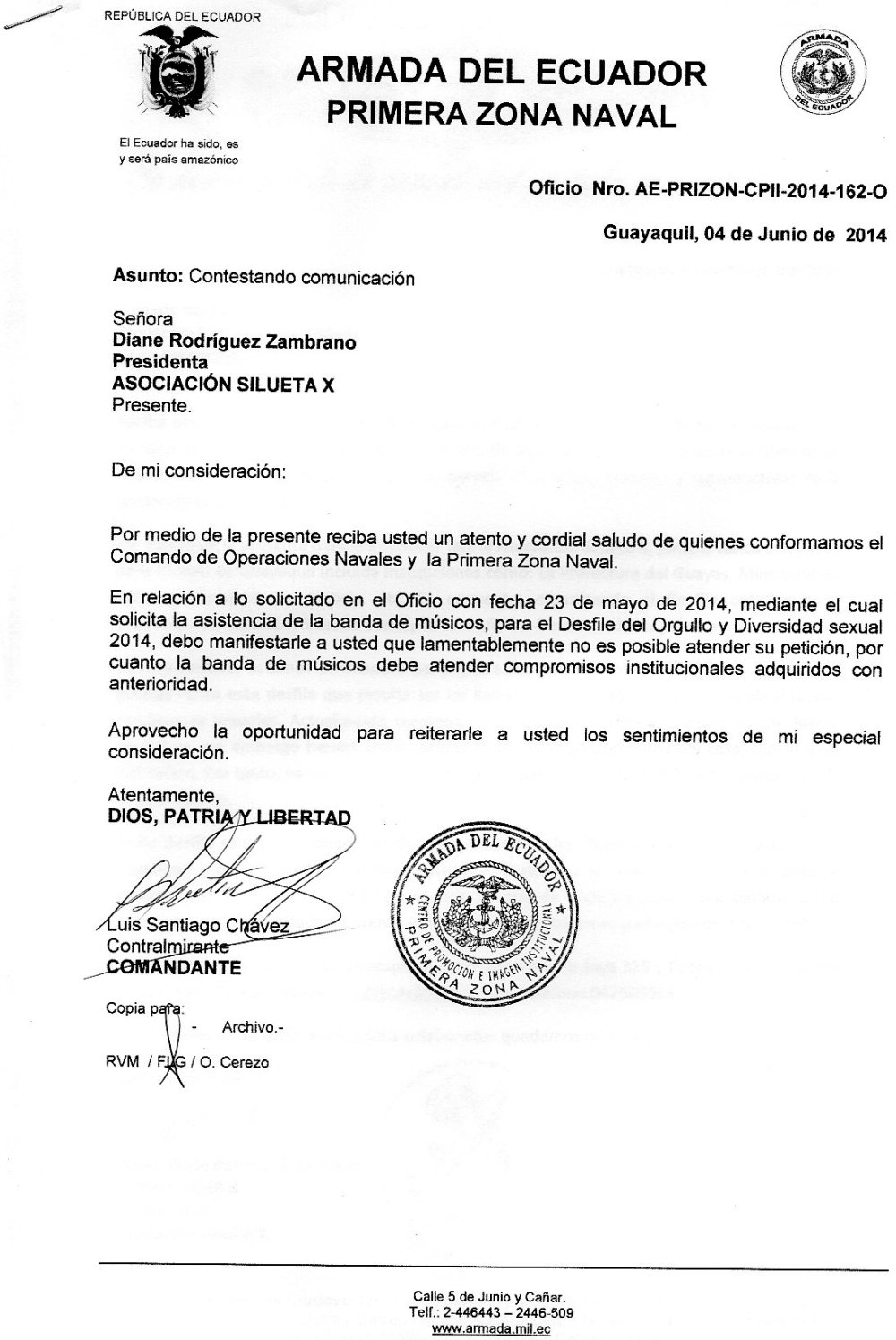 OF-PRIZON-CPII-2014-162-O 04-JUN-2014