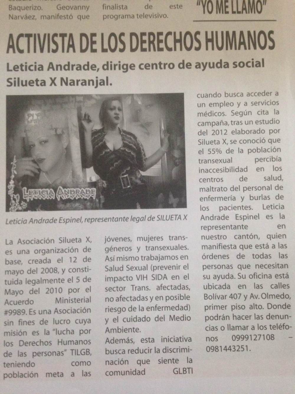 Activista de los Derechos Humanos-Siluetax (2)