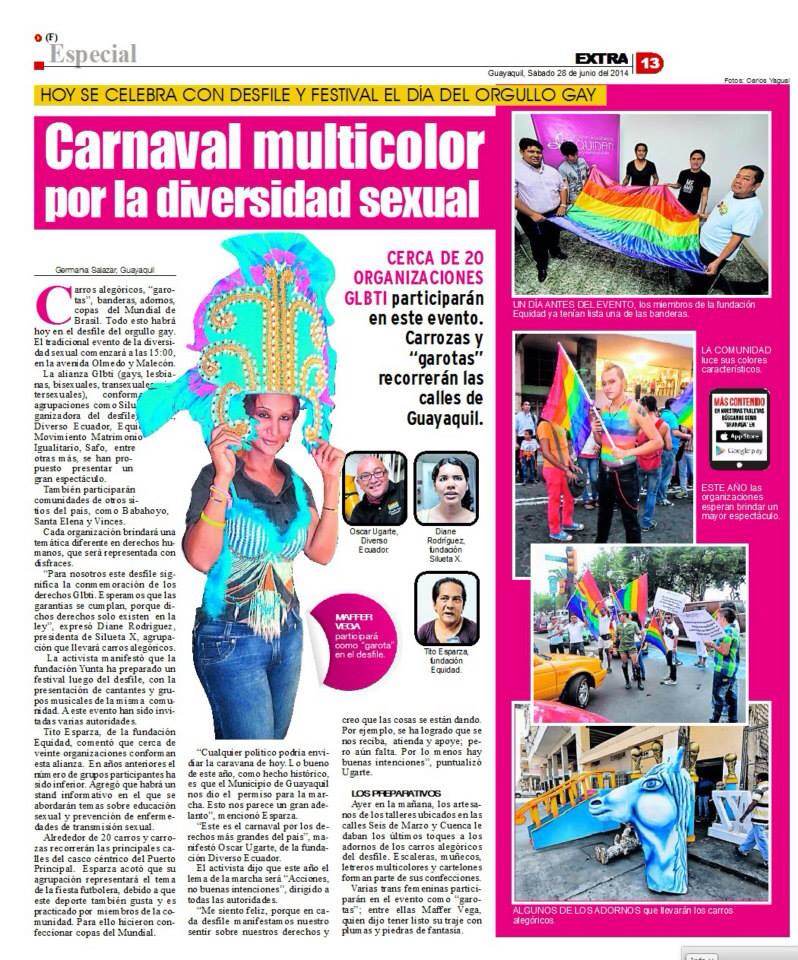 Carnaval multicolor por la diversidad sexual-Siluetax-DianeRodriguez