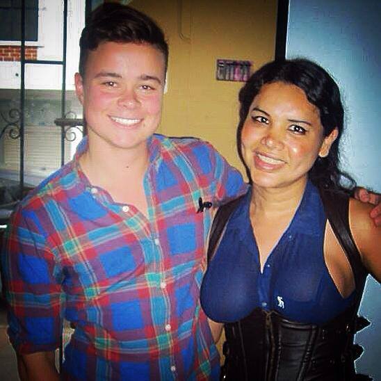 TRANSMASCULINO  DE ESTADOS UNIDOS VISITA A SILUETA X- DianeRodriguez.