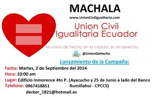Lanzamiento de Campaña en Machala