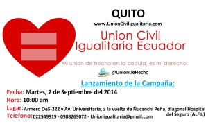 Lanzamiento de Campaña en Quito