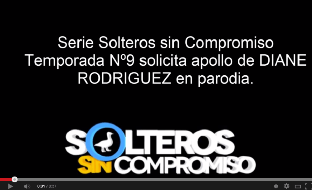 Parodia de Candidatura de Diane Rodríguez en SOLTEROS SIN COMPROMISO 9na temporada