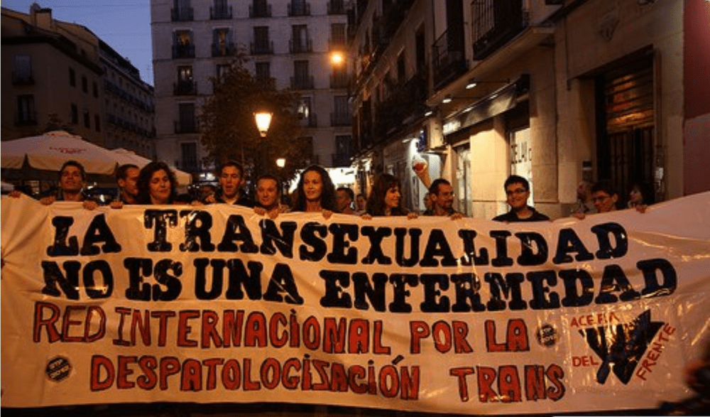 23 de Octubre Dia Internacional por la Despatologización Trans