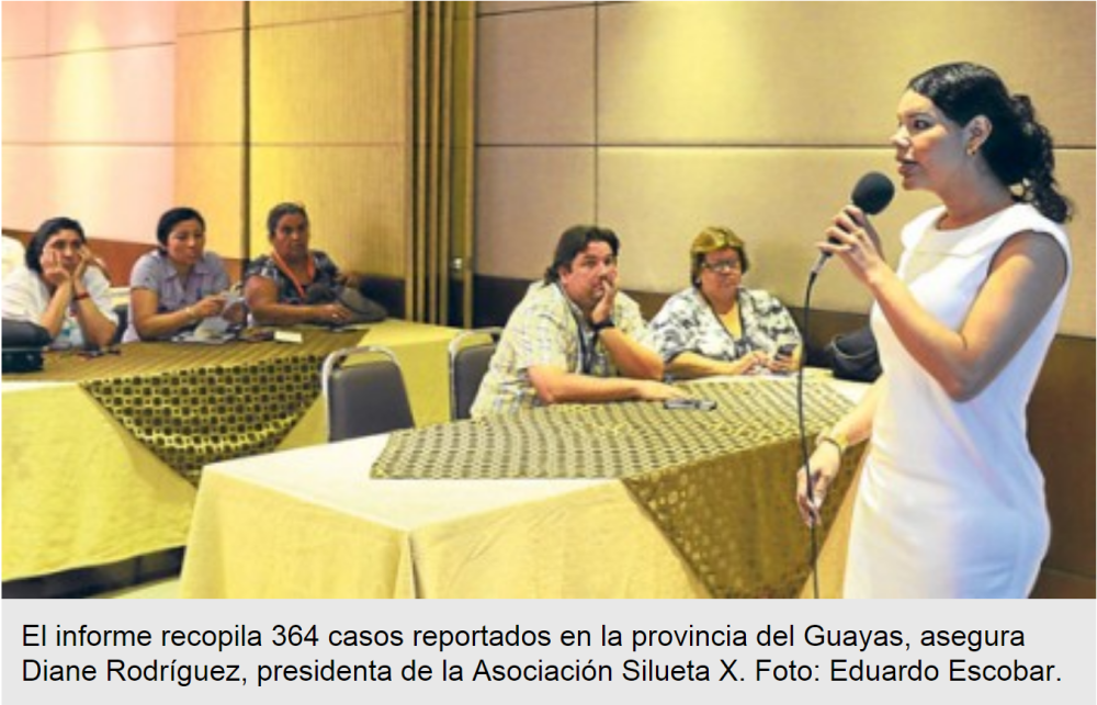 Colectivo presenta informe hemerográfico de GLBTI-DianeRodriguez