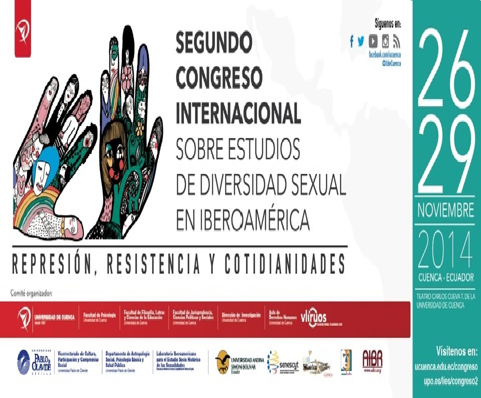 II Congreso Internacional sobre estudios de diversidad sexual en Iberoamerica - Auspicia Asociaicón Silueta X