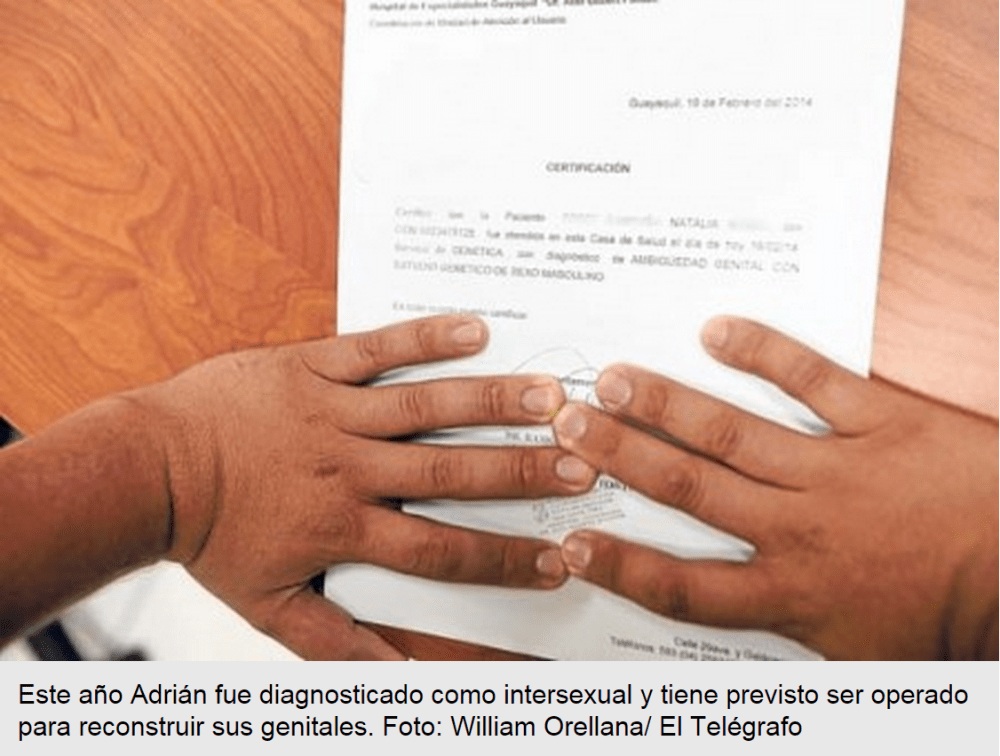 Las personas intersexuales, entre los mitos y el desconocimiento