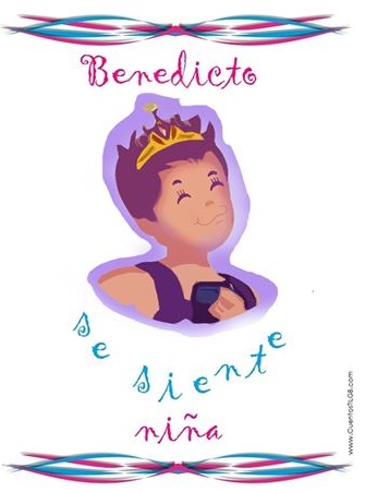 Benedicto se siente niña - Cuento para niños transexuales