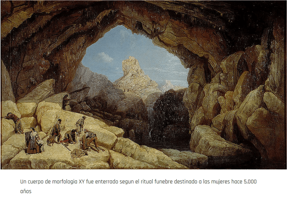 ARQUEÓLOGOS ENCUENTRAN MUJER TRANS DE LA ERA DE LAS CAVERNAS.
