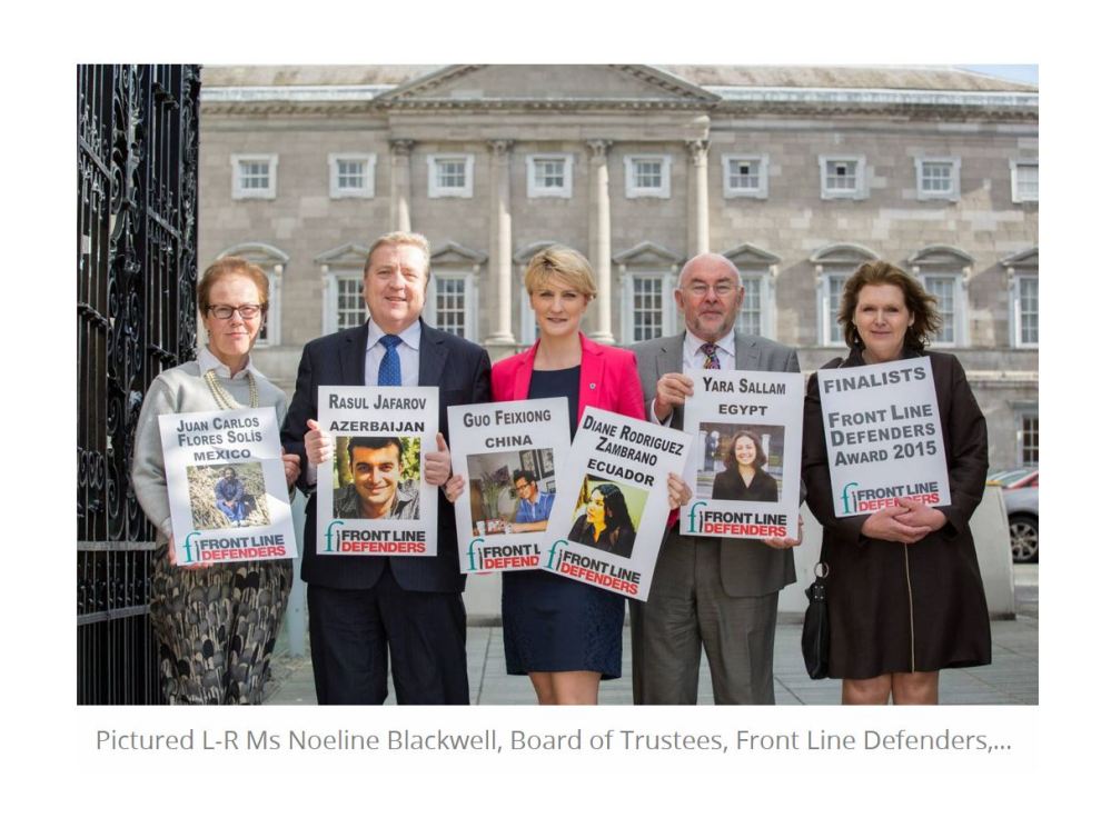 Cinco finalistas para premio Front Line Defenders -DianeRodriguez - Siluetax