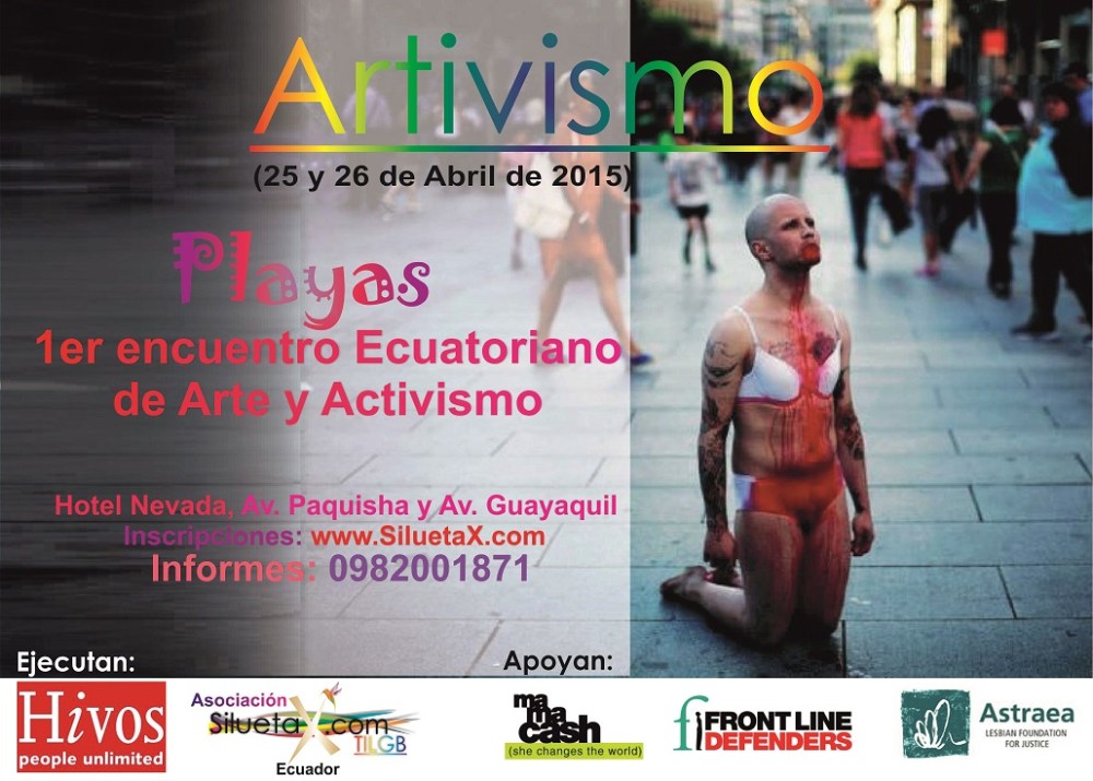 Primer enceuntro Ecuatoriano artivista - arte y activismo de poblaciones LGBT