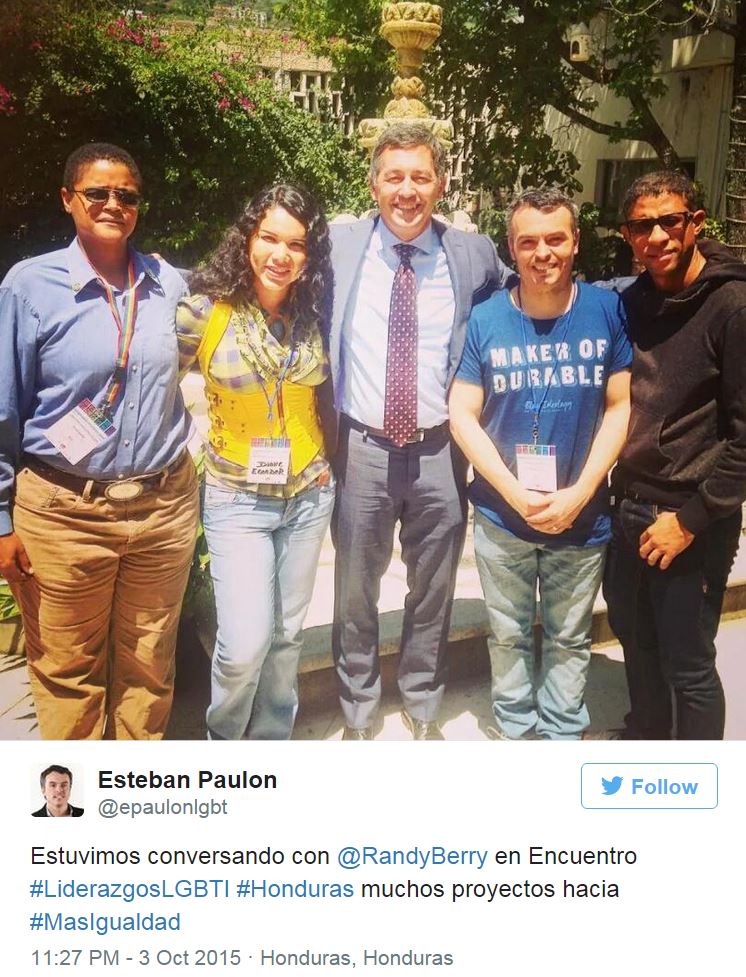 Cientos asisten a conferencia sobre derechos LGBT en Honduras - SiluetaX - DianeRodriguez