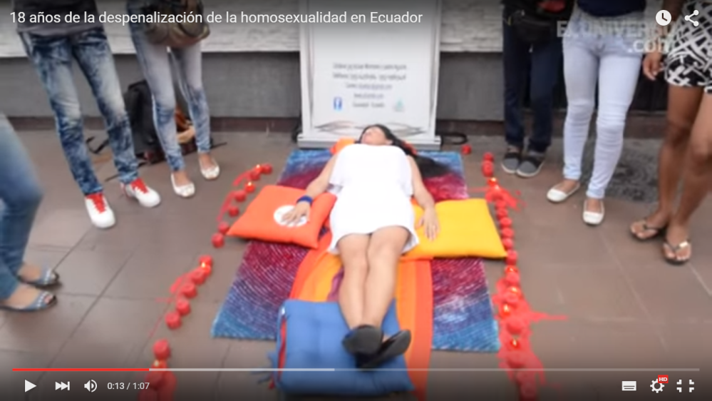 18 años de la despenalización de la homosexualidad silueta x