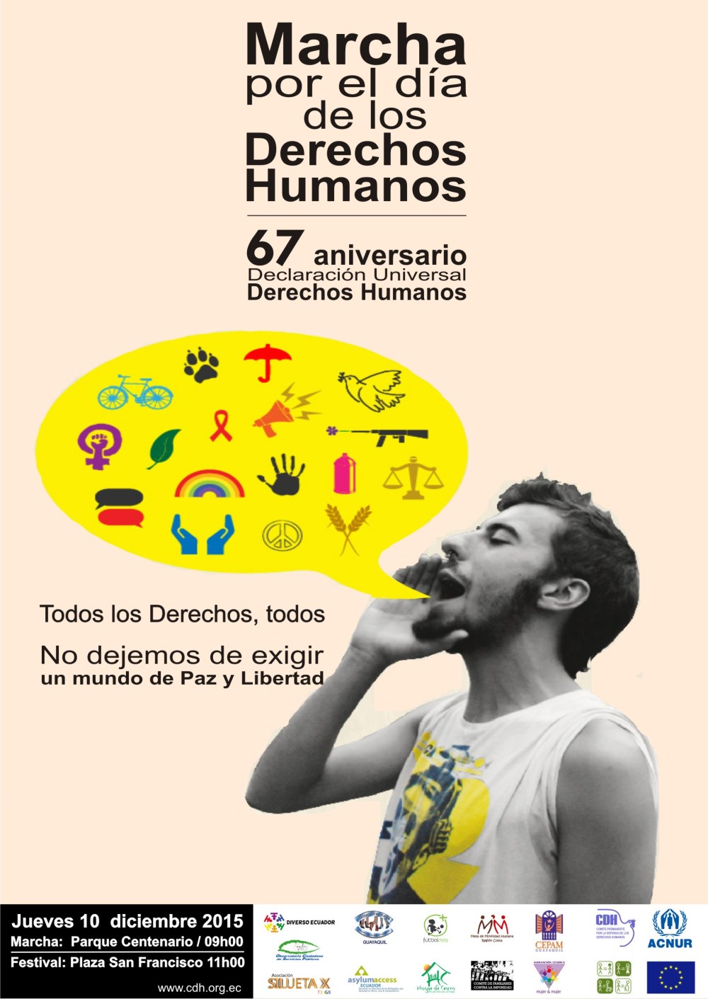 Marcha y Festival por el Día de los Derechos Humanos