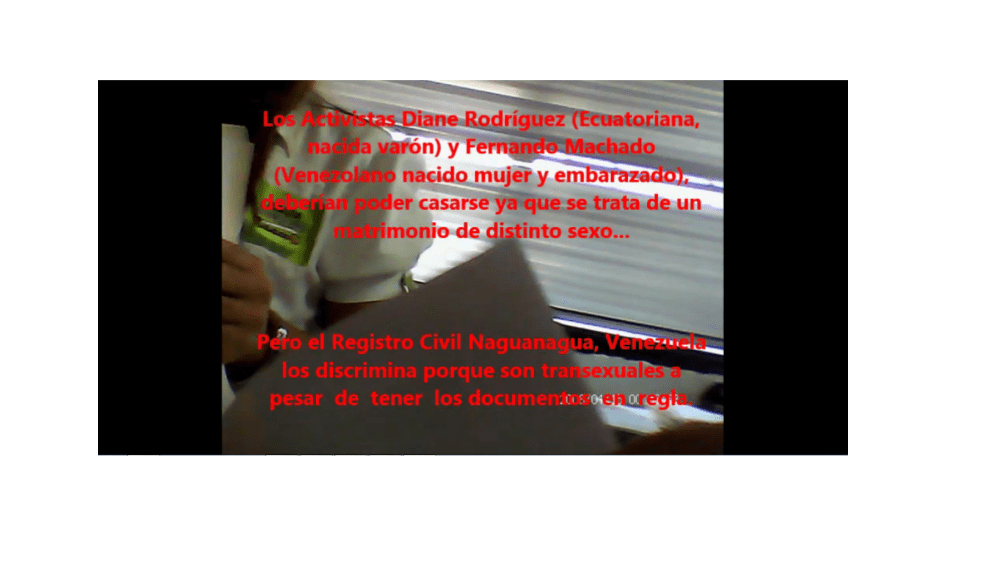 Diane Rodriguez y Fernando Machado Discriminados