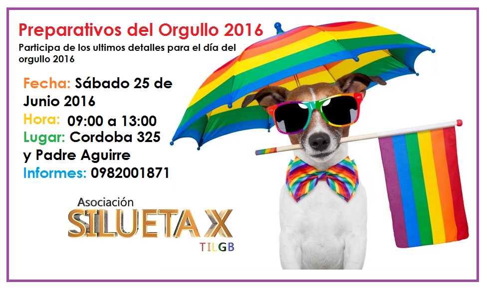 Preparativos al Orgullo en Silueta X 2016