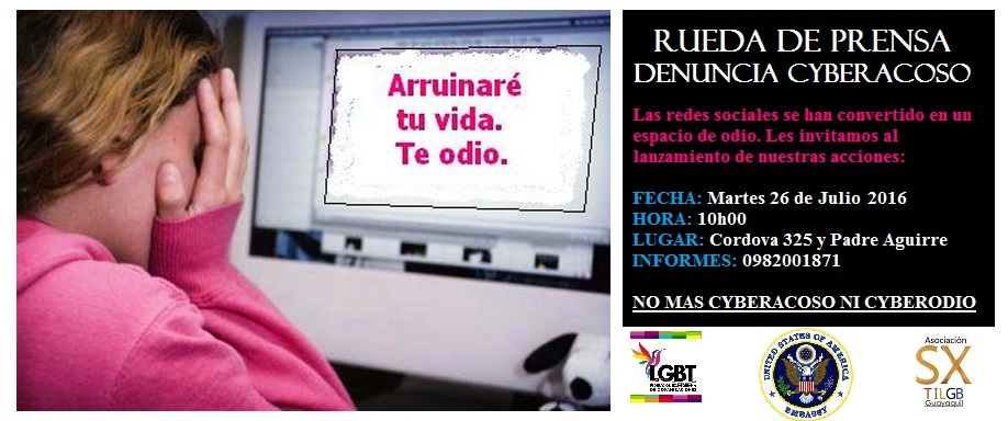 Ciberacoso denuncias en Ecuador - Federación Ecuatoriana de Organizaciones LGBTI y SIlueta X