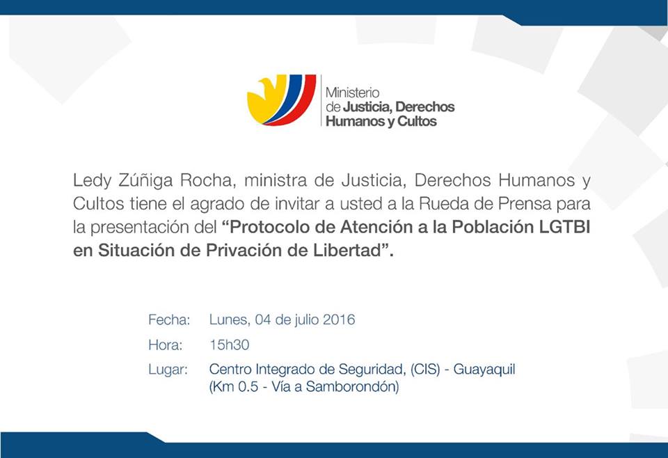 Convocatoria a presentación de Protocolo de pPL LGBT