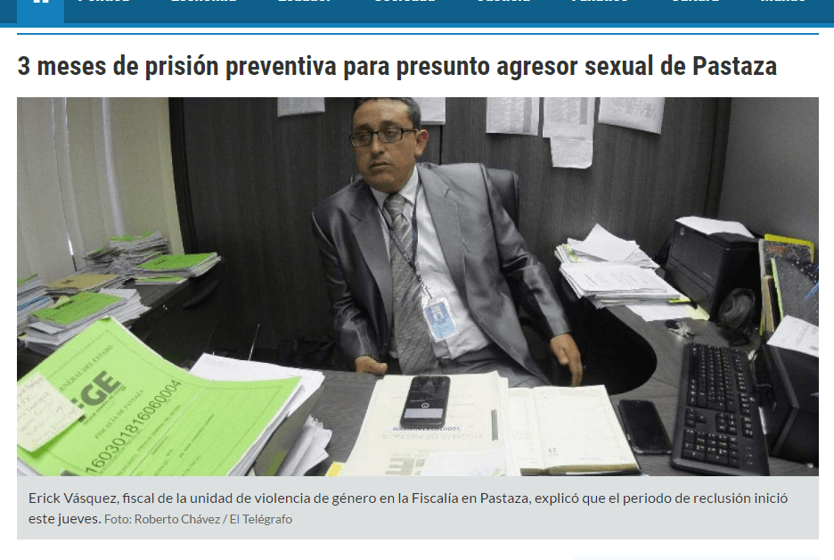 3 meses prisión preventiva