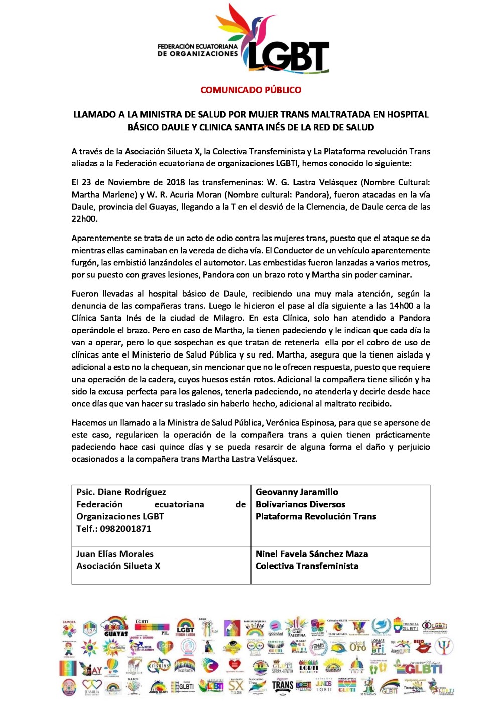 LLAMADO-A-LA-MINISTRA-DE-SALUD-POR-MUJER-TRANS-MALTRATADA-EN-HOSPITAL-BÁSICO-DAULE-Y-CLINICA-SANTA-I