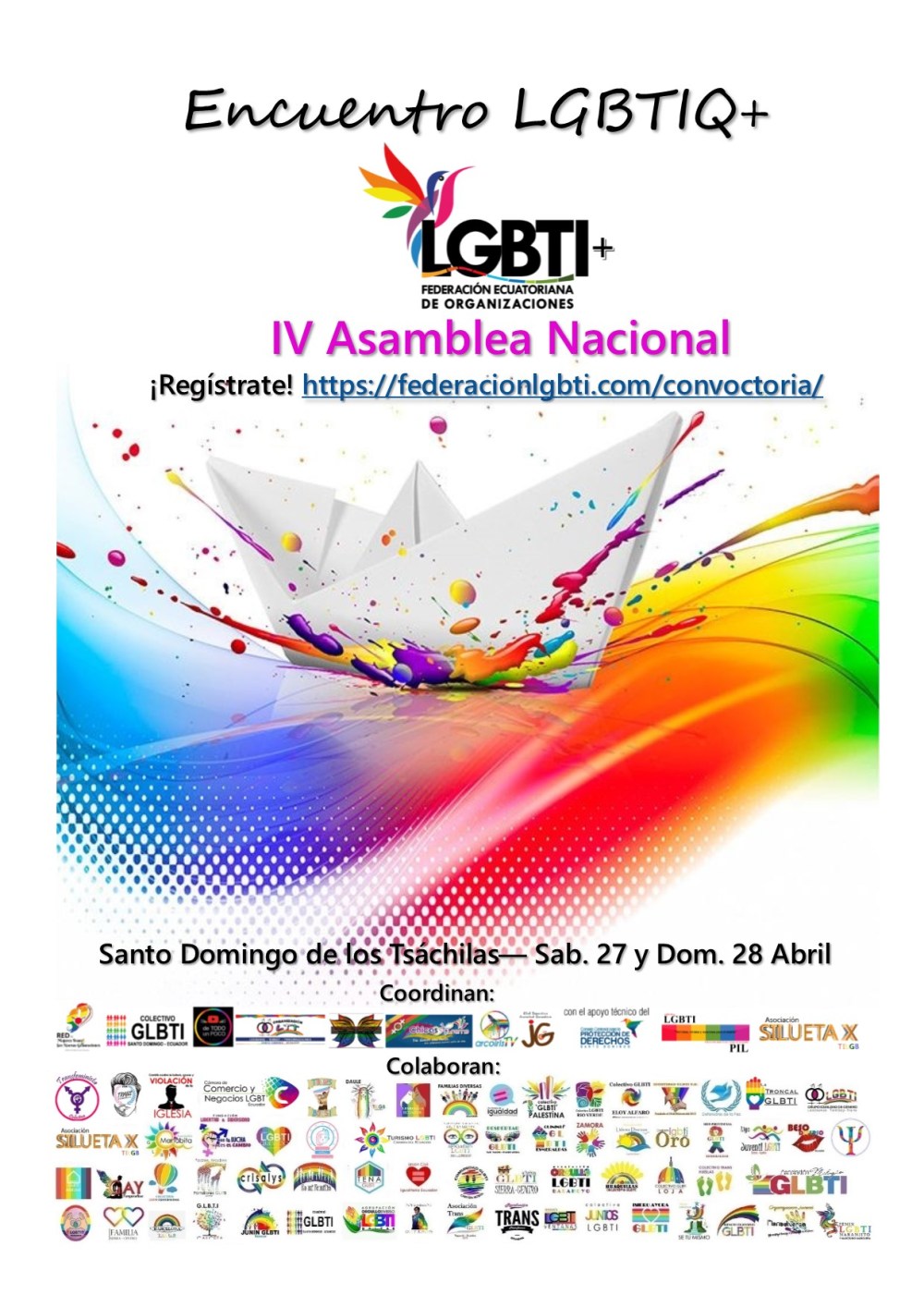 4to Encuentro Nacional de la Federación Ecuatoriana de Organizaciones LGBTI