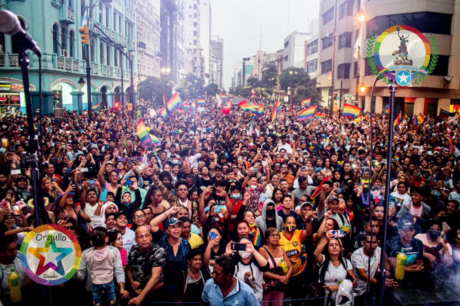 Festival del Orgullo Guayaquil LGBT 2022 en espacio público
